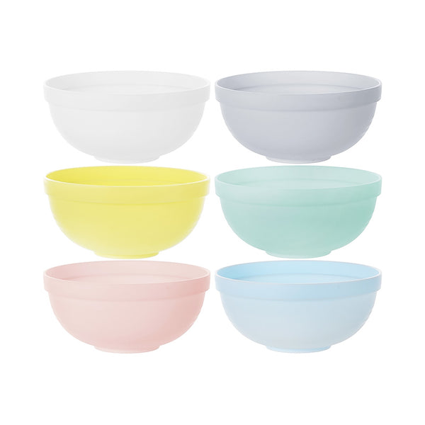 Colorful Eco-friendly Bowl 6 Pack