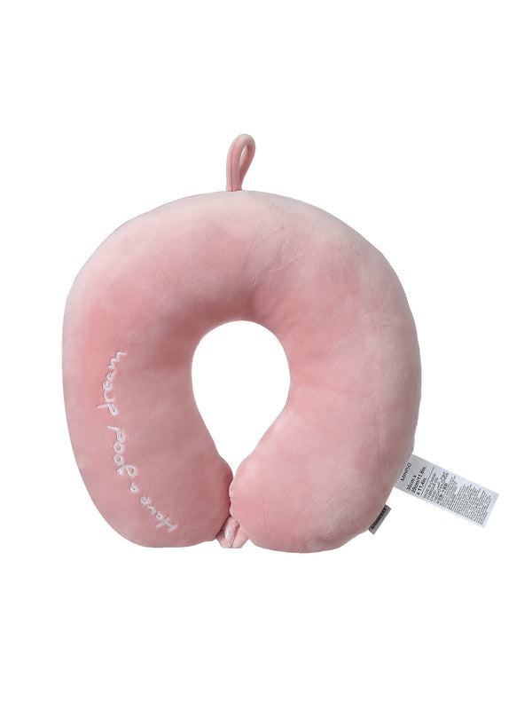 Classic Dual Color Neck Pillow (Pink)