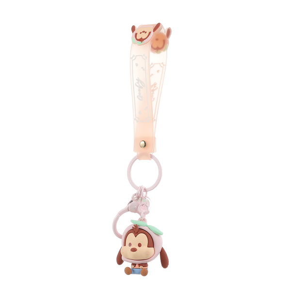 Mickey Mouse Collection Pajama Theme Keychain (Goofy)