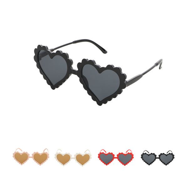 Kids' Flower Heart Shaped Sunglasses