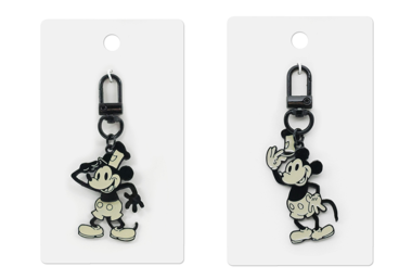 Mickey Mouse Collection Retro Metal Keychain