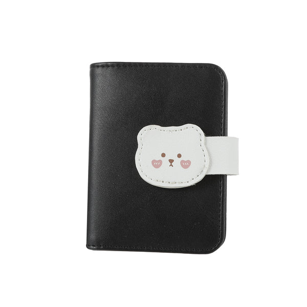 Cute Bear Card Holder(Black)