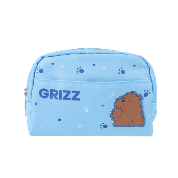 We Bare Bears Collection Rectangle Cosmetic Bag(Blue)