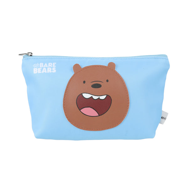 We Bare Bears Collection Trapezoid Cosmetic Bag(Blue)