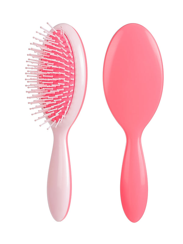 Bicolor Cushion Hair Brush(Pink)