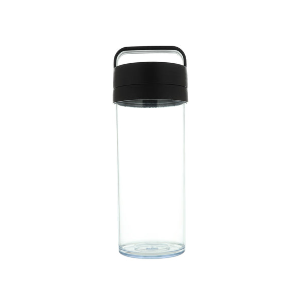 Minimalist Water Bottle with Handle (530mL)(Black)