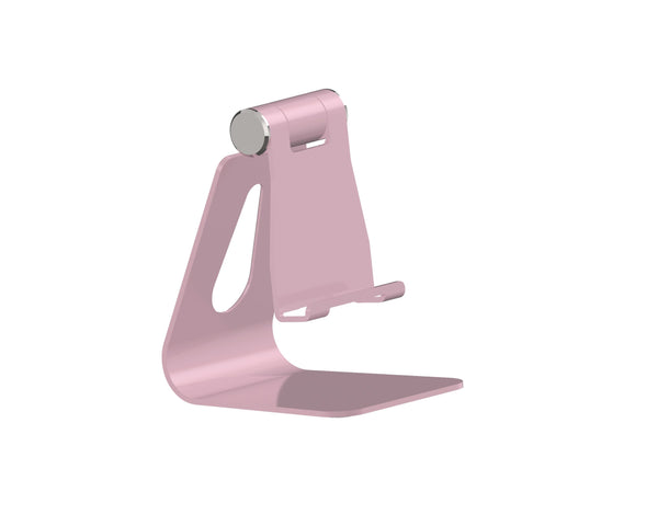 Foldable Metal Phone Holder for Desk(Rose Gold)