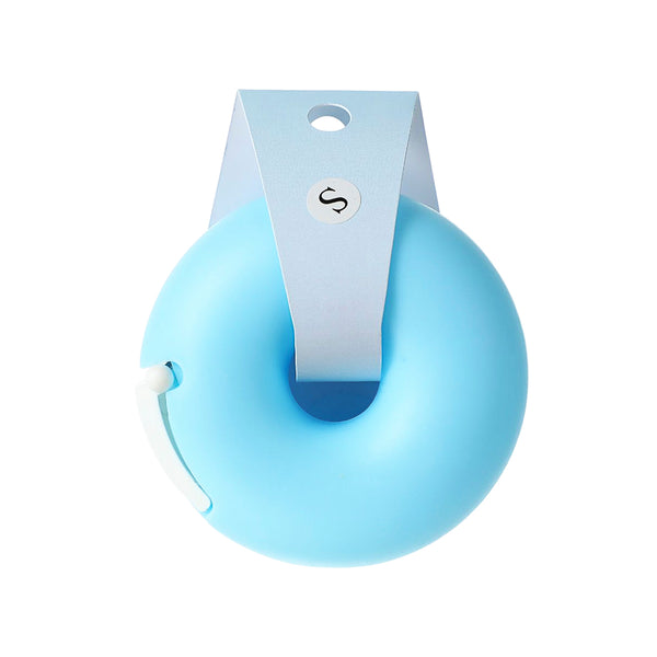 Mini Family Sweetheart Bunny Series Donut Tape Holder with Adhesive Tape(Blue)