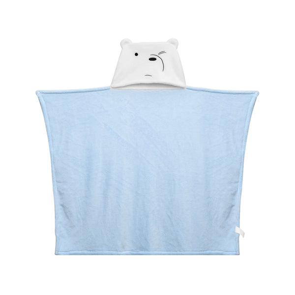 We Bare Bears Collection 5.0 Contrast Color Blanket(Ice Bear)