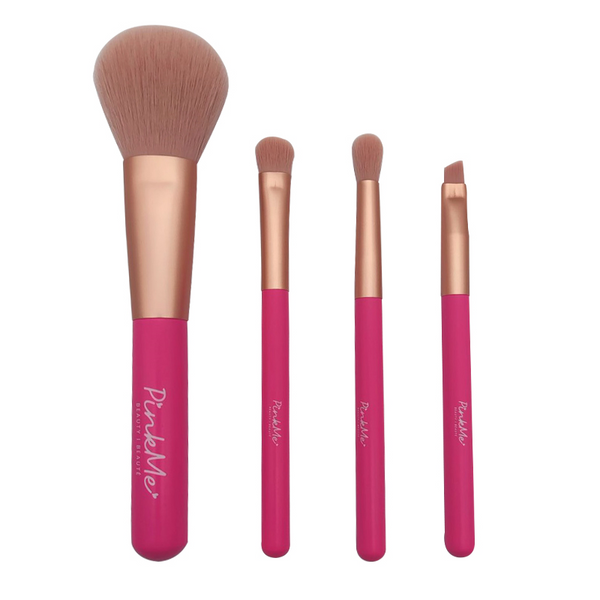 PINK ME! Series Cosmetic Brush Set (4 pcs)