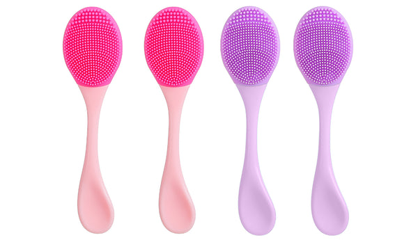 PINK ME! Series Dual-Use Facial Cleaning Brush Set