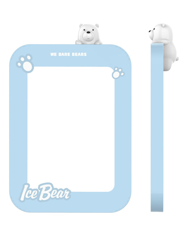 We Bare Bears Collection 5.0 Cute Vanity Makeup Mirror(Ice Bear)