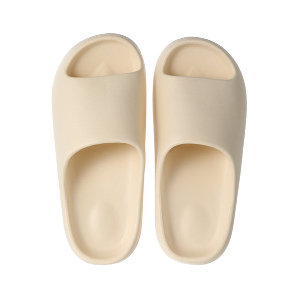 Classic Coconut Cushioned Thick Slipper(Off-white,37-38)