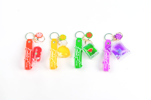 Colorful Fruit Series Floating Keychain