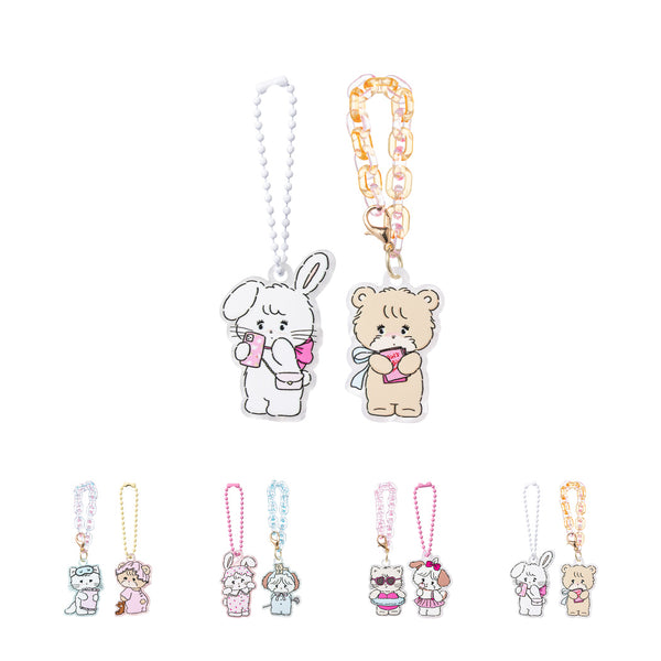 MIKKO Collection Clip Keychains (2 pcs)