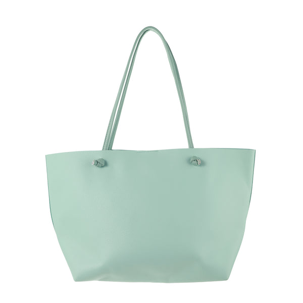 Large Capacity Knotted Tote Shoulder Bag(Light Green)