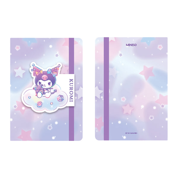 Kuromi A5 Hardcover Book with Band (80 Sheets)