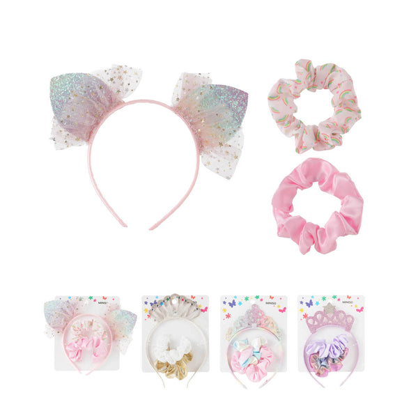 Princess Series Crown Sweet Hair Accessories Kit (3 pcs)