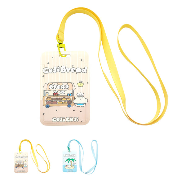 Guji Guji Bread Baking Series Card Holder Keychain