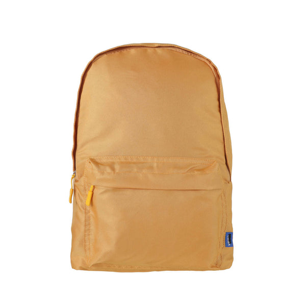 Solid Color Backpack(Yellow)