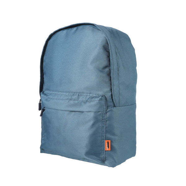 Solid Color Backpack(Navy Blue)