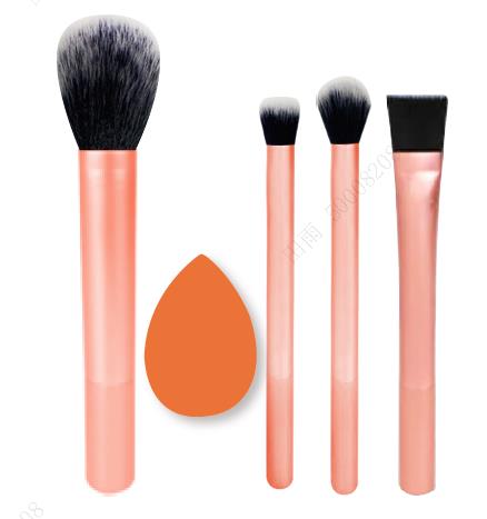 Luxury Series 5-Piece Makeup Sponge & Makeup Brush Multifunctional Set