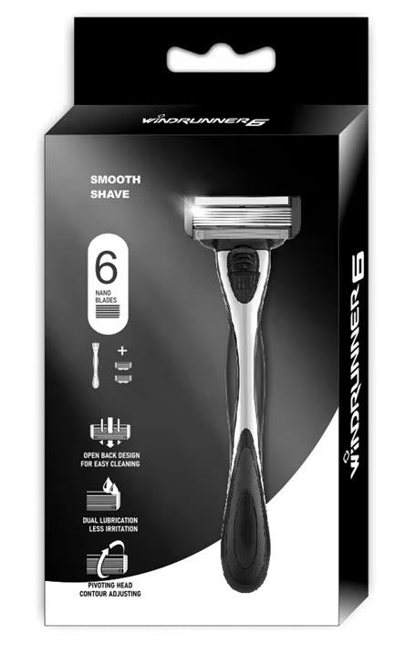 Men's Premium 6-Layer Razor (Black) – Miniso Jordan
