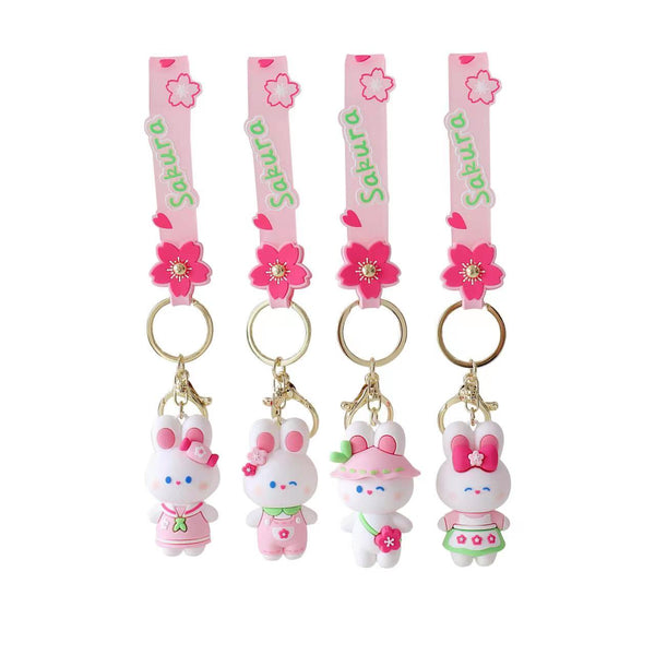 Bunny Series Sakura Tour Keychain