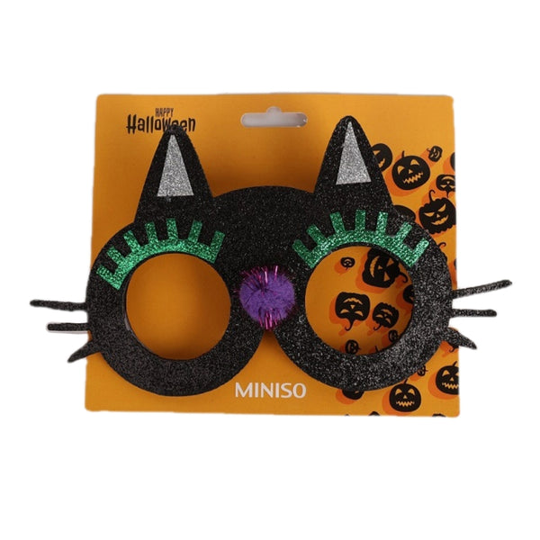 Halloween Black Cat Costume Glasses