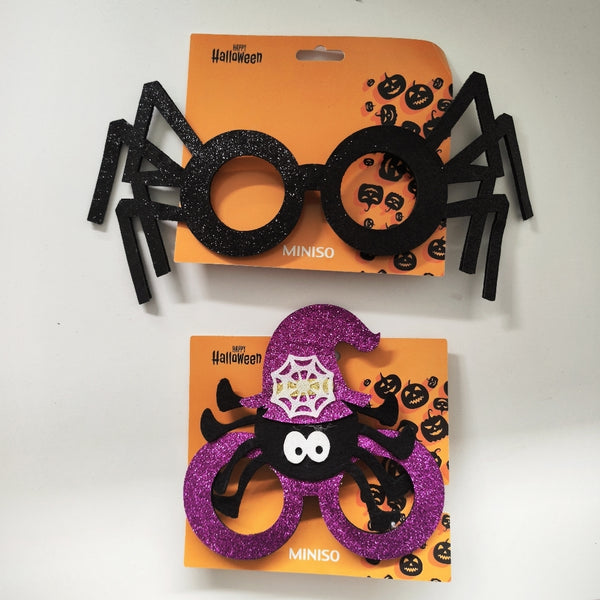 Halloween Series Costume Glasses (2 Assorted Models: Spider, Spider＇s Leg)