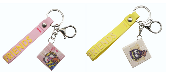 Minions Collection Magic Cube Keychain