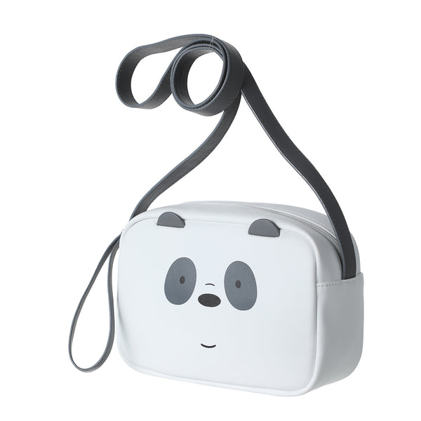 We Bare Bears Collection Crossbody Shoulder Bag(Black)