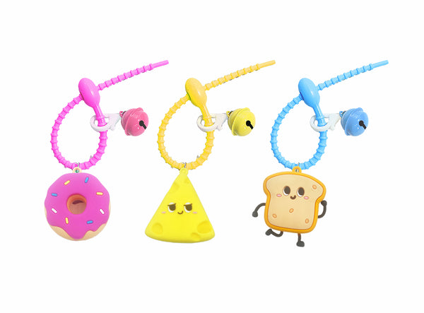 Happy Foods Collection Dessert Keychain