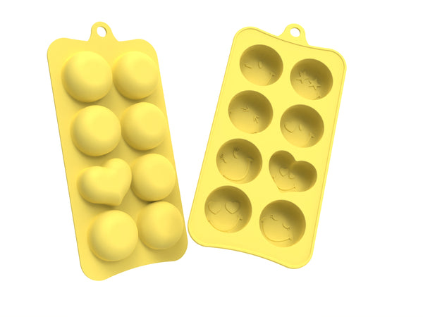 SmileyWorld Collection Ice Mold(Yellow)