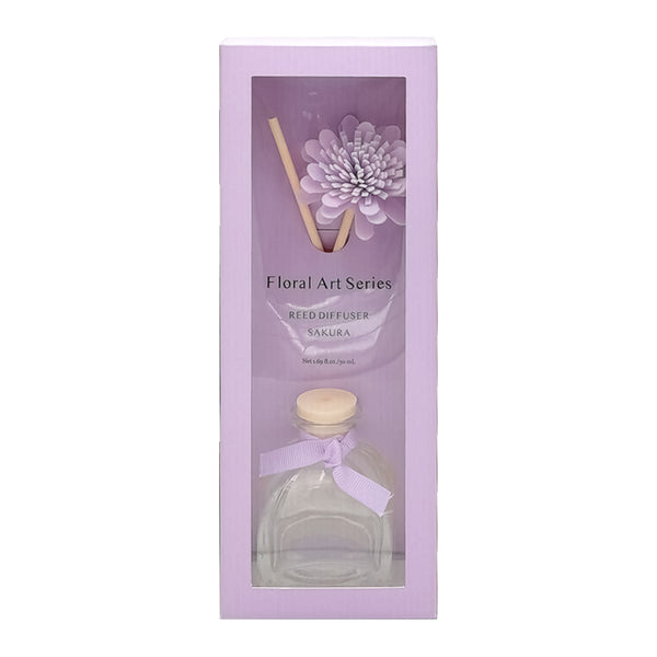 Minimalist Floral Series Reed Diffuser(Sakura,35mL)