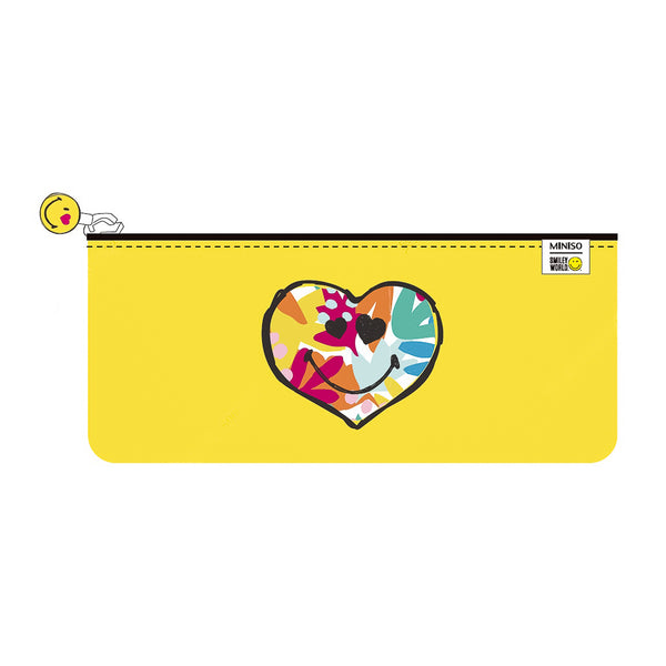 SmileyWorld Collection PU Flat Stationery Case (21*10cm)