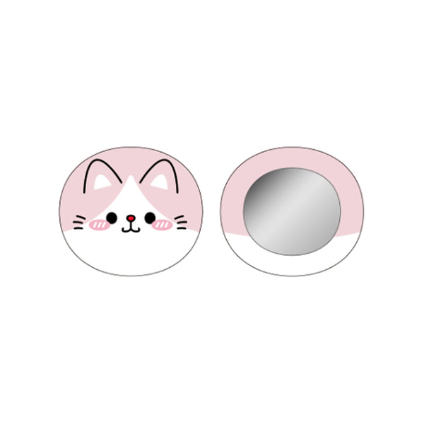 Animal Faces Collection One-Sided Compact Mirror (Kitten)