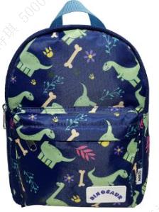 Dinosaur Series Backpack(Navy Blue)