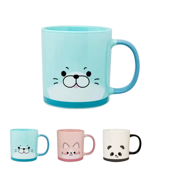 Animal Faces Collection Ceramic Mug (440mL)