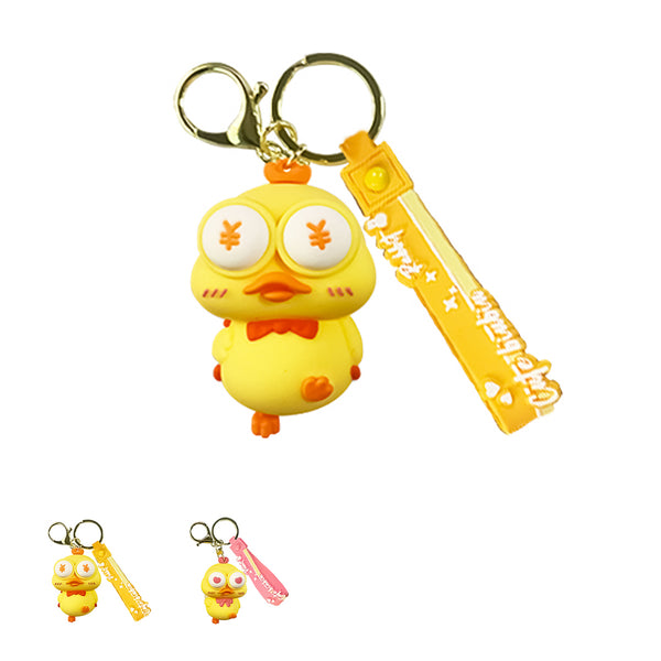 Stress Relief Chick Keychain