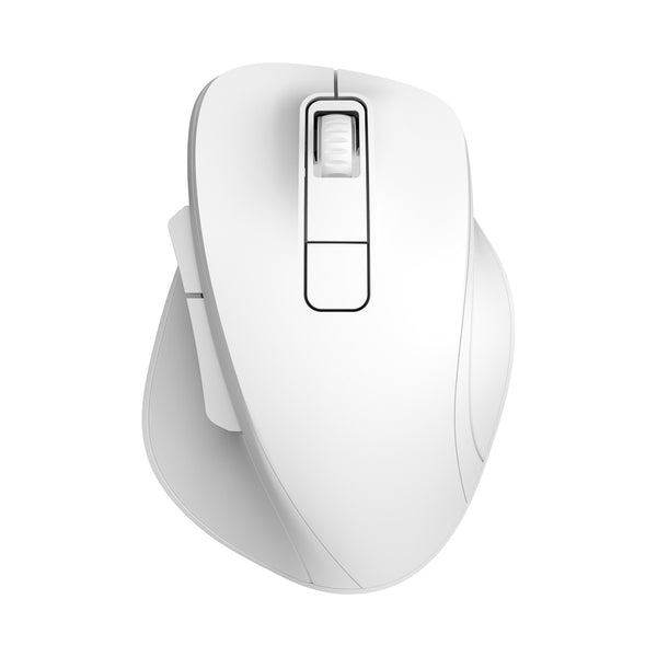 Ergonomic Silent Wireless Mouse Model: CM614G(White)