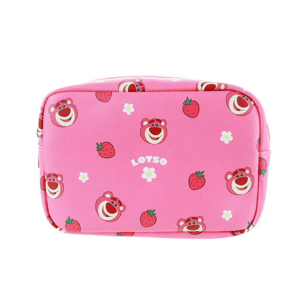 Toy Story Collection Cosmetic Bag(Rose Red,All Over Print)