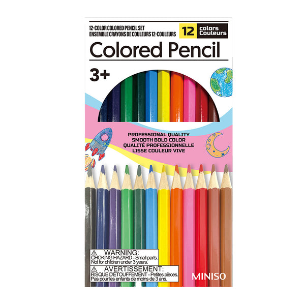 Essential Series - 12-Color Colored Pencil Set