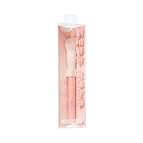 Peach Pink Series Slanted Contour Brush