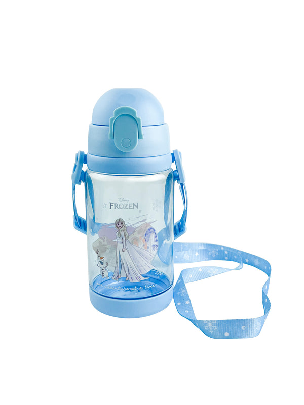 Disney Frozen Collection 2.0 Plastic Bottle with Shoulder Strap (520mL)