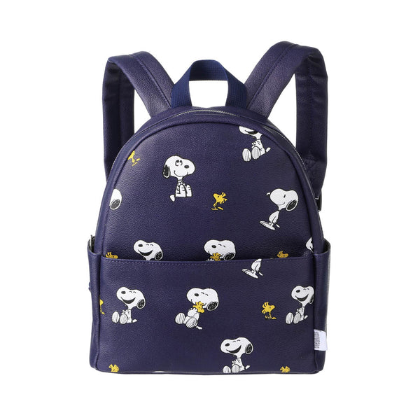 Snoopy Summer Travel Collection Backpack(Navy Blue,All Over Print)