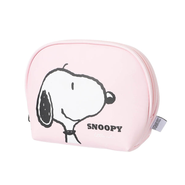 Snoopy Summer Travel Collection Shell Shape Cosmetic Bag(Pink)