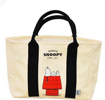 Snoopy Summer Travel Collection Handbag(Beige)