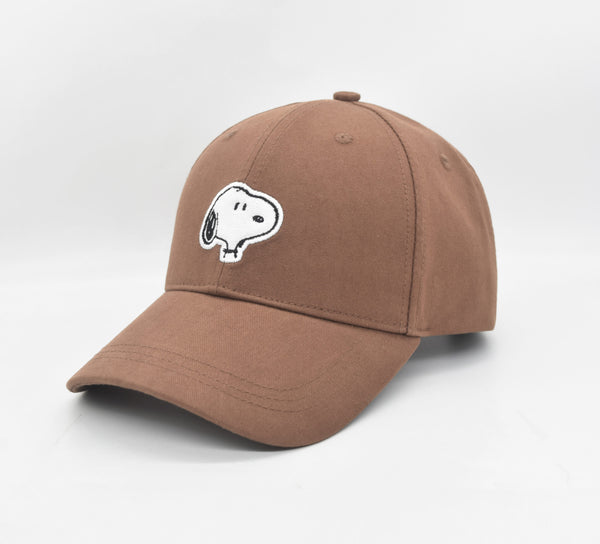 Snoopy Summer Travel Collection Baseball Cap(Khaki)