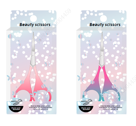 Colorful Series Pointed Tip Beauty Scissors